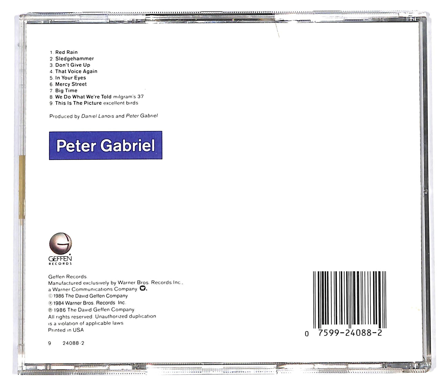 EBOND Peter Gabriel - So CD CD129050