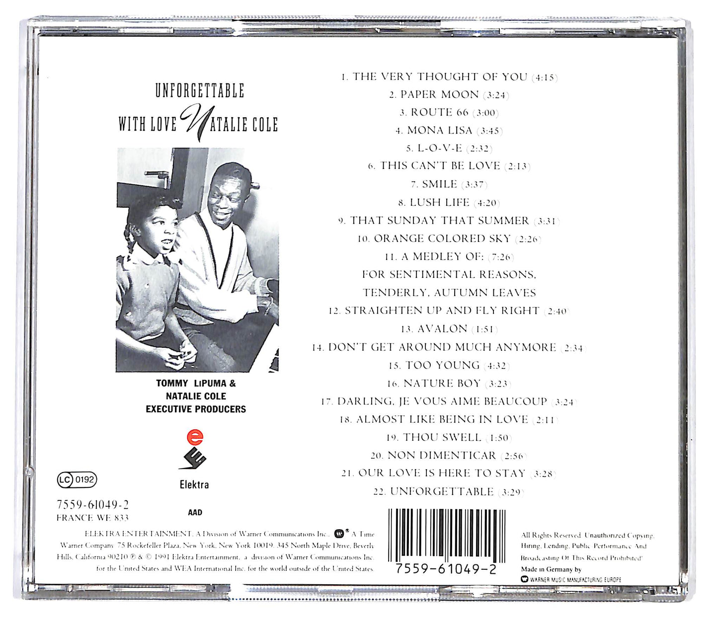 EBOND Natalie Cole - Unforgettable With Love CD CD129135