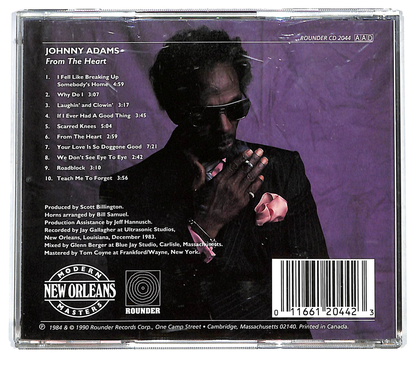 EBOND Johnny Adams - From The Heart CD CD129154