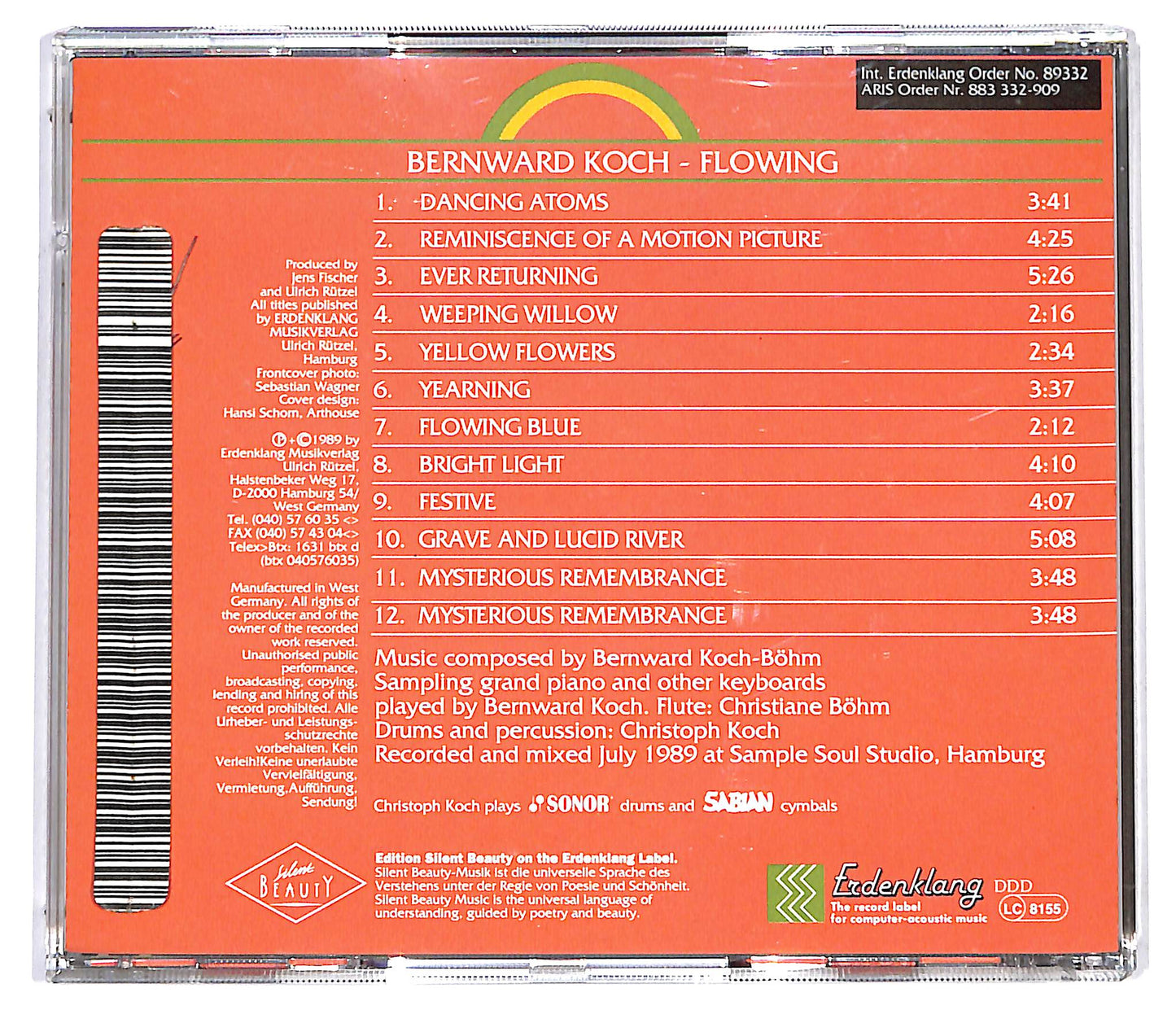 EBOND Bernward Koch - Flowing CD CD129201
