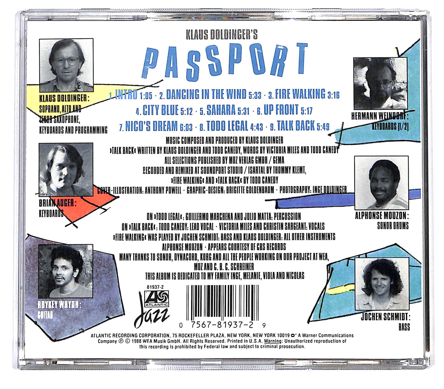 EBOND Passport - Talk Back CD CD129204