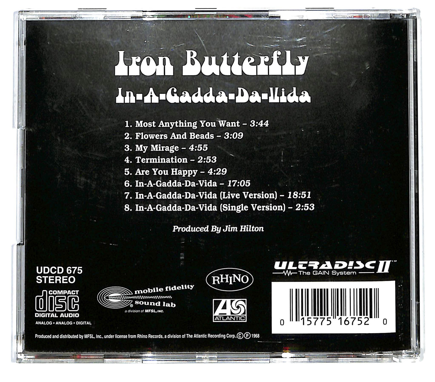 EBOND Iron Butterfly - In-A-Gadda-Da-Vida CD CD129245