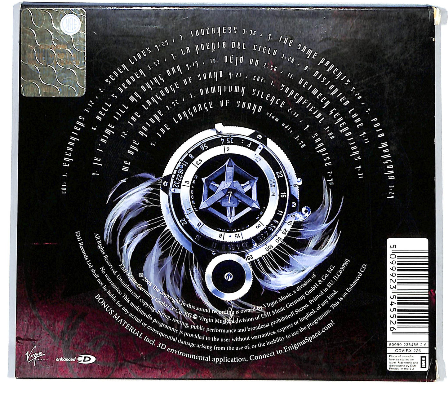 EBOND Enigma - Seven Lives Many Faces DIGIPACK CD CD129255