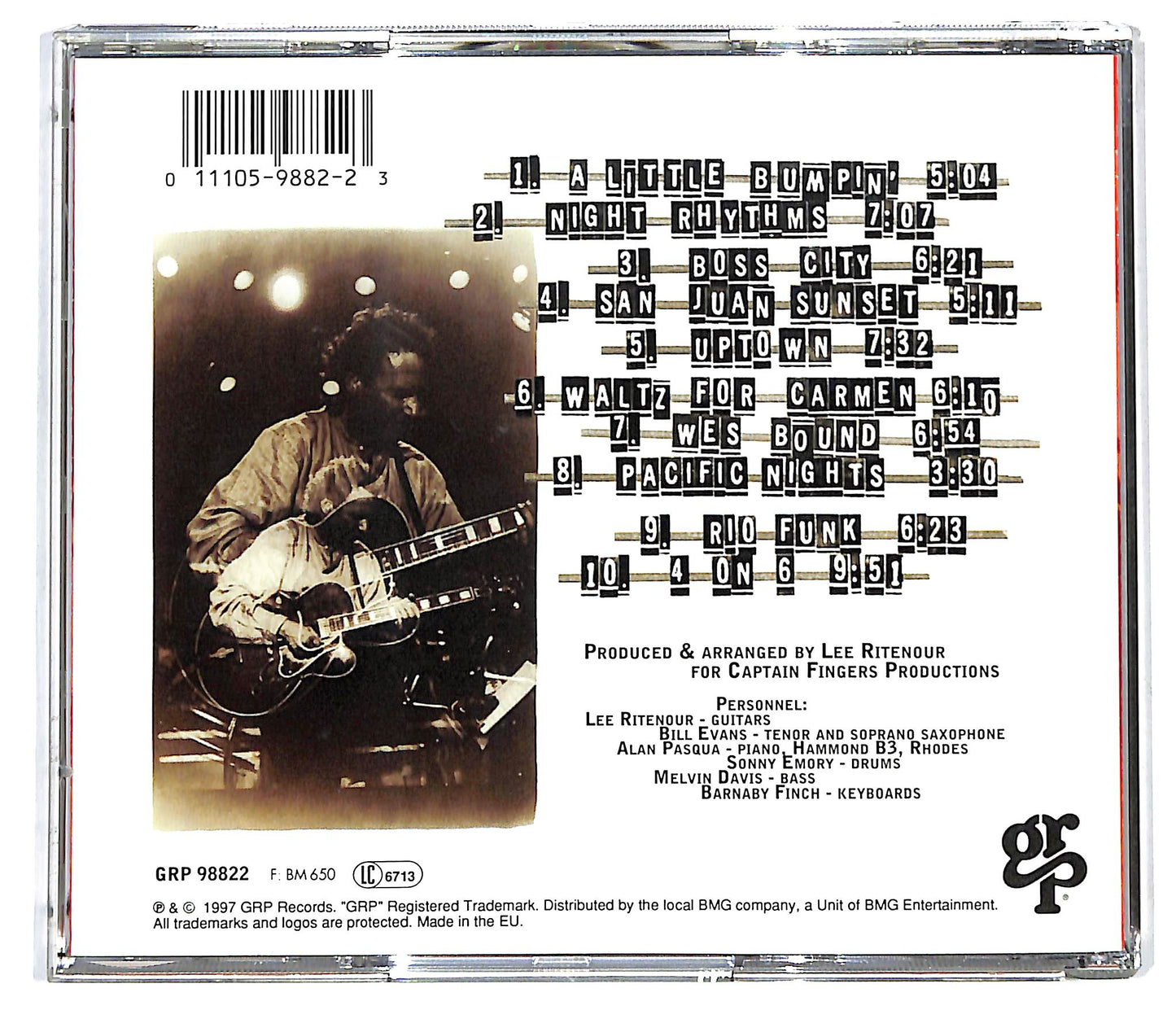 EBOND Lee Ritenour - Alive in L.A. CD CD129260