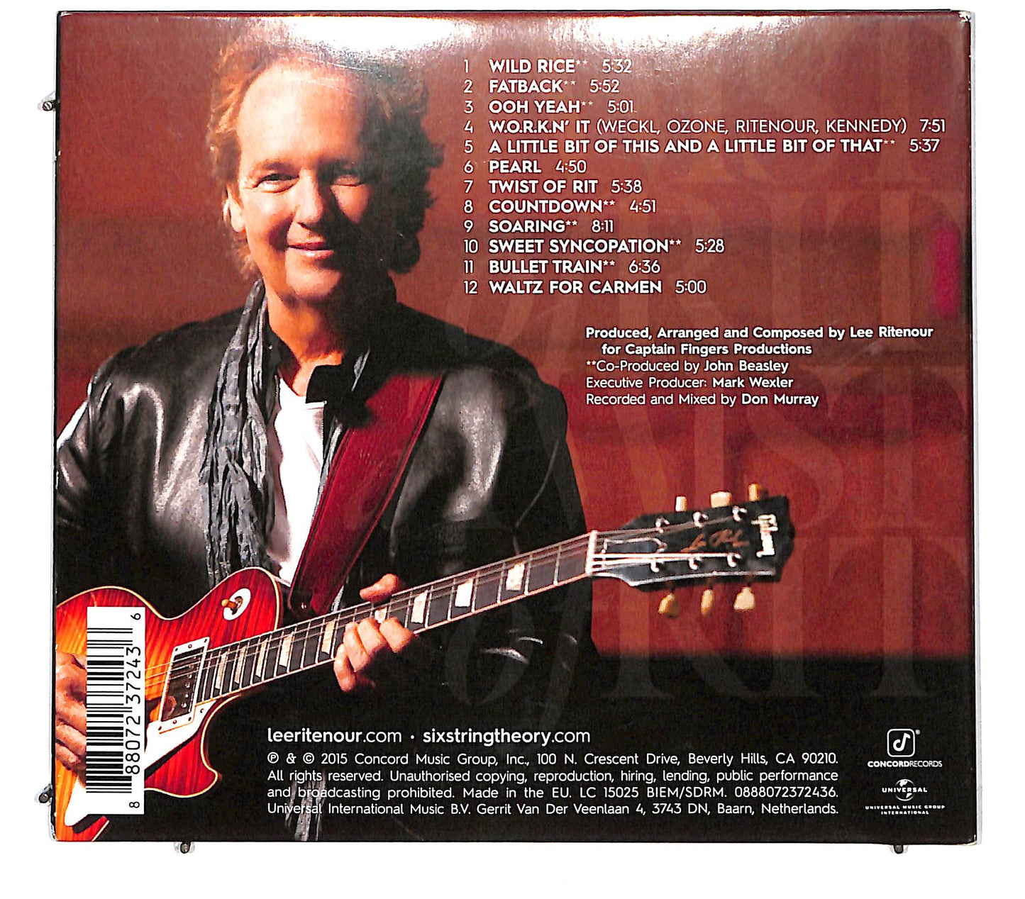 EBOND Lee Ritenour - A Twist Of Rit DIGIPACK CD CD129307