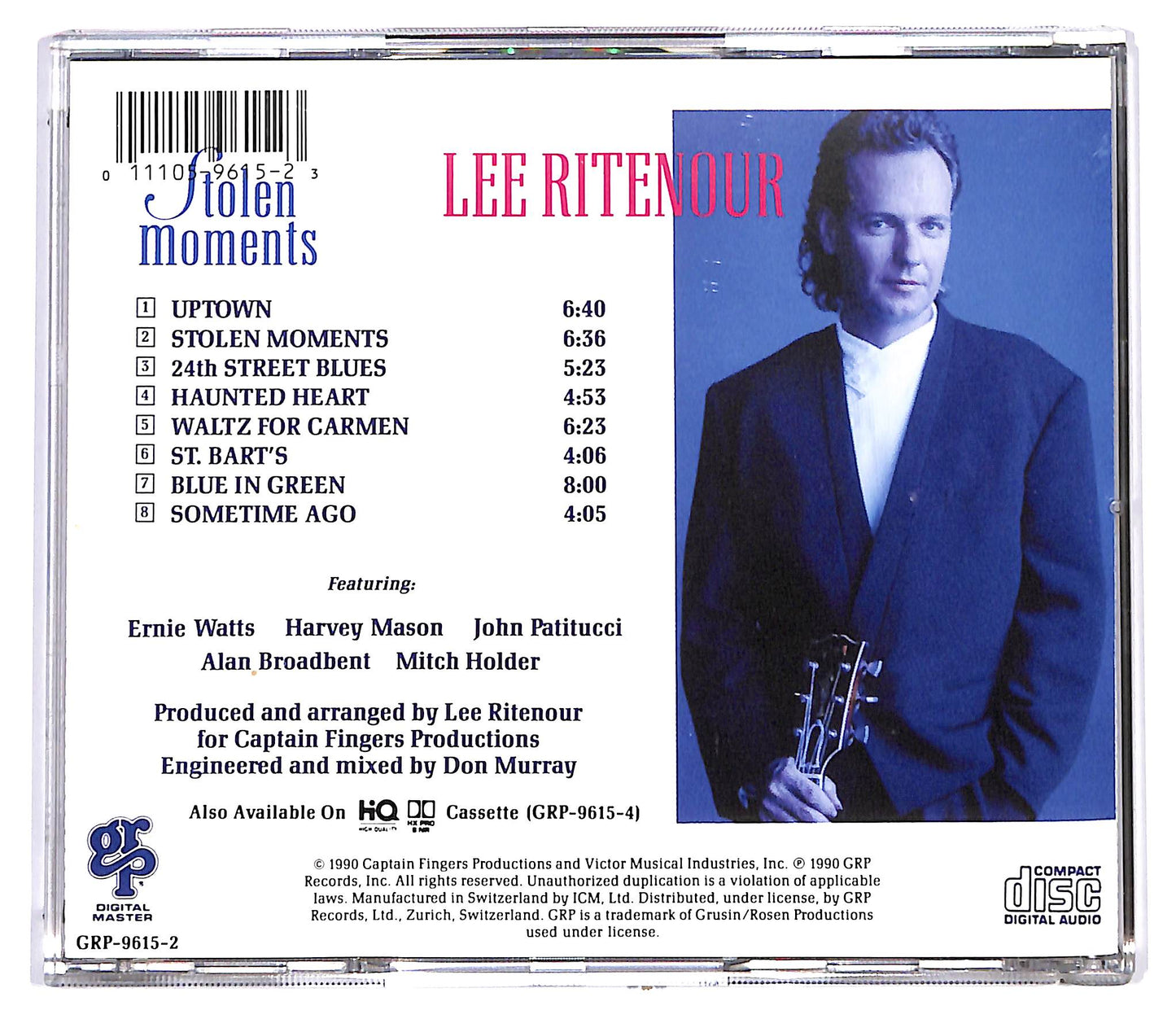EBOND Lee Ritenour - Stolen Moments CD CD129321