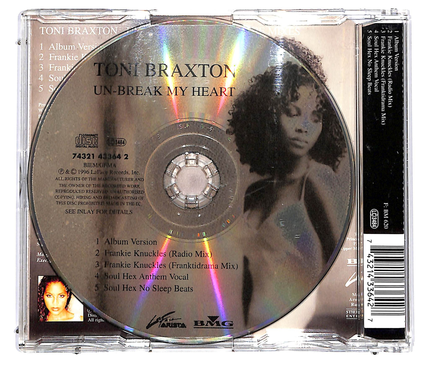 EBOND Toni Braxton - Un-Break My Heart (The Mixes) CD CD129341