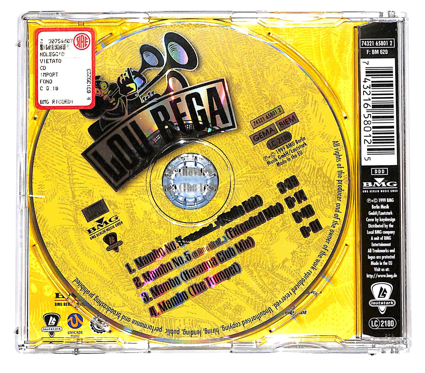 EBOND Lou Bega - Mambo No.5 (A Little Bit Of ...) CD CD129348