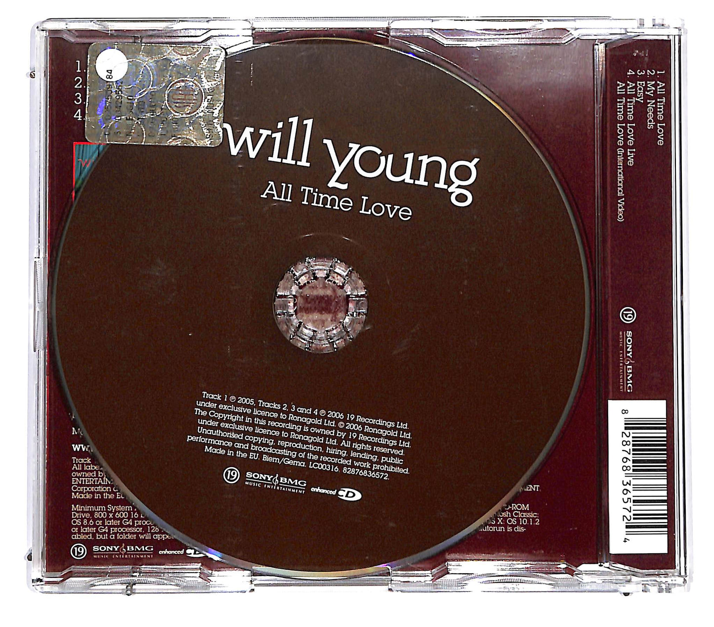 EBOND Will Young - All Time Love CD CD129355