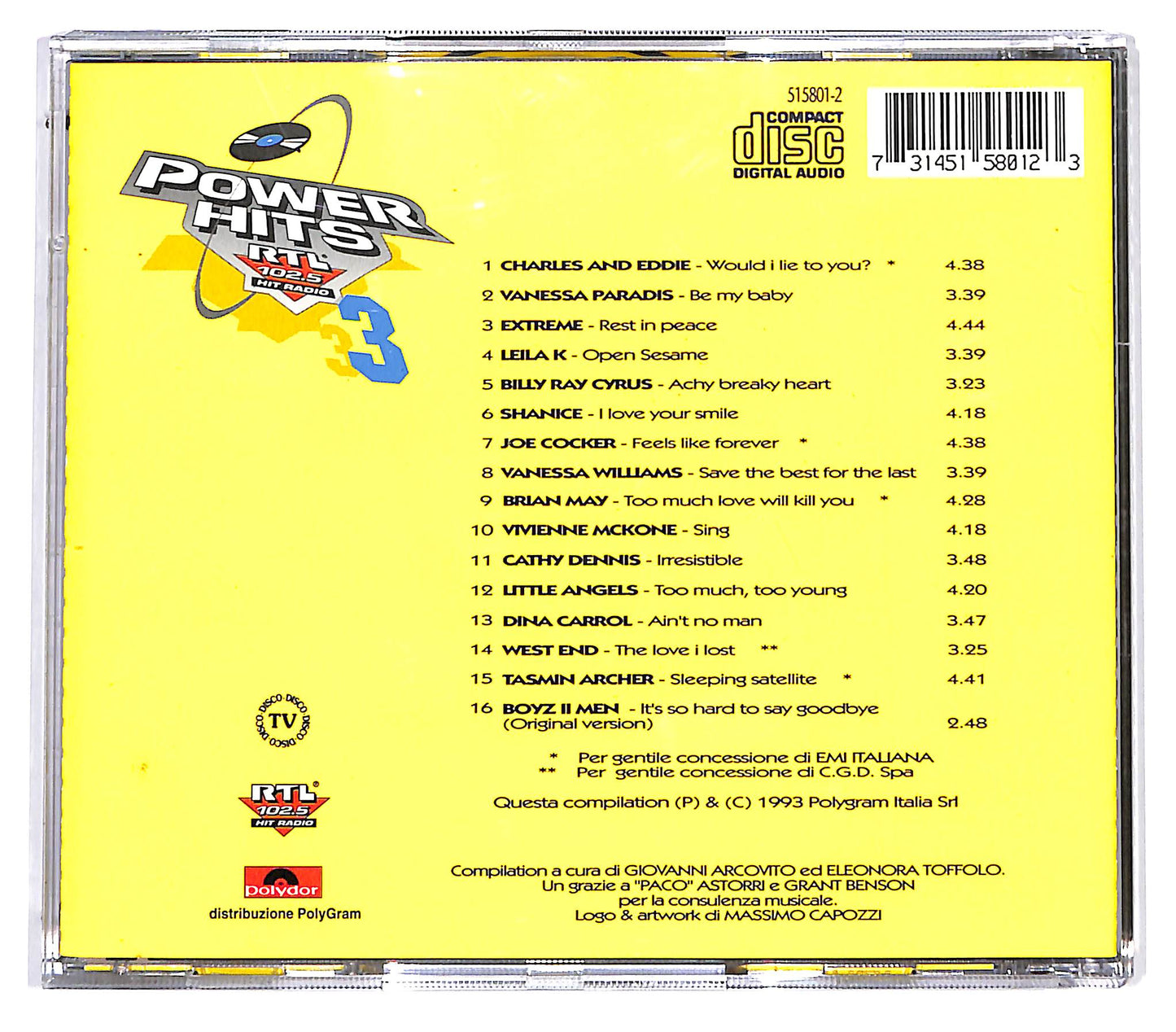 EBOND Various - Power Hits - RTL 102.5 Hit Radio CD CD129362