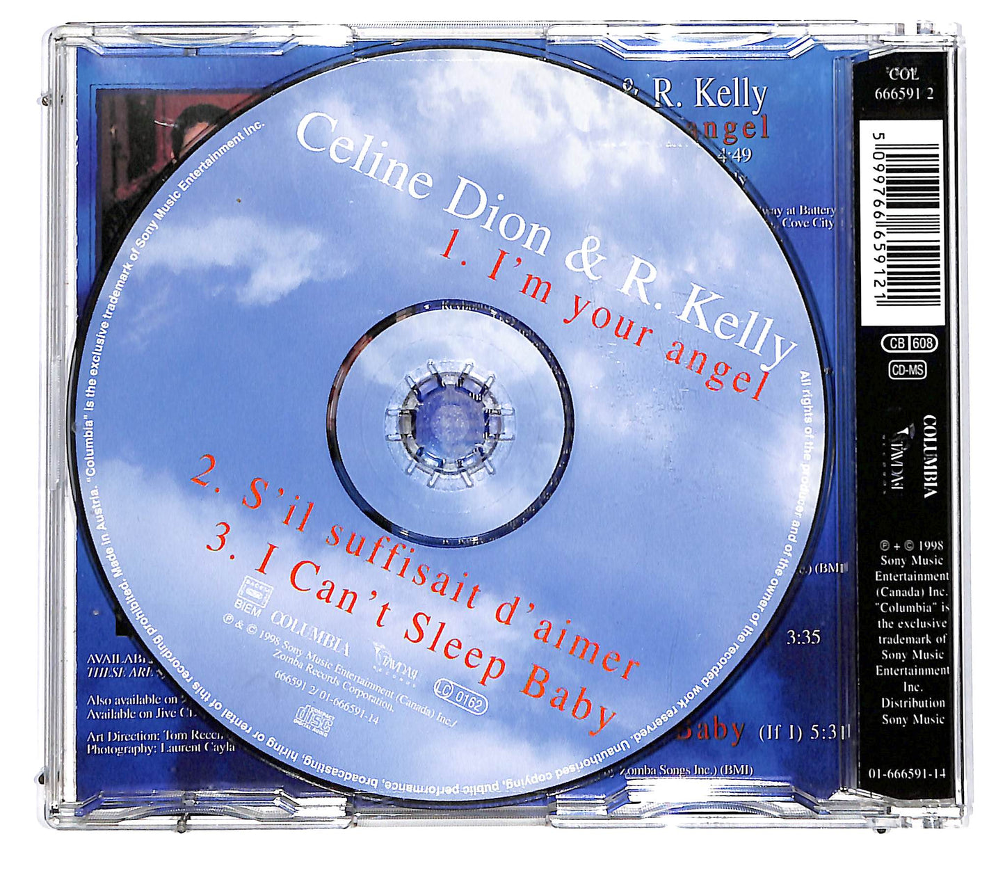 EBOND Celine Dion & R. Kelly - I'm Your Angel CD CD129369