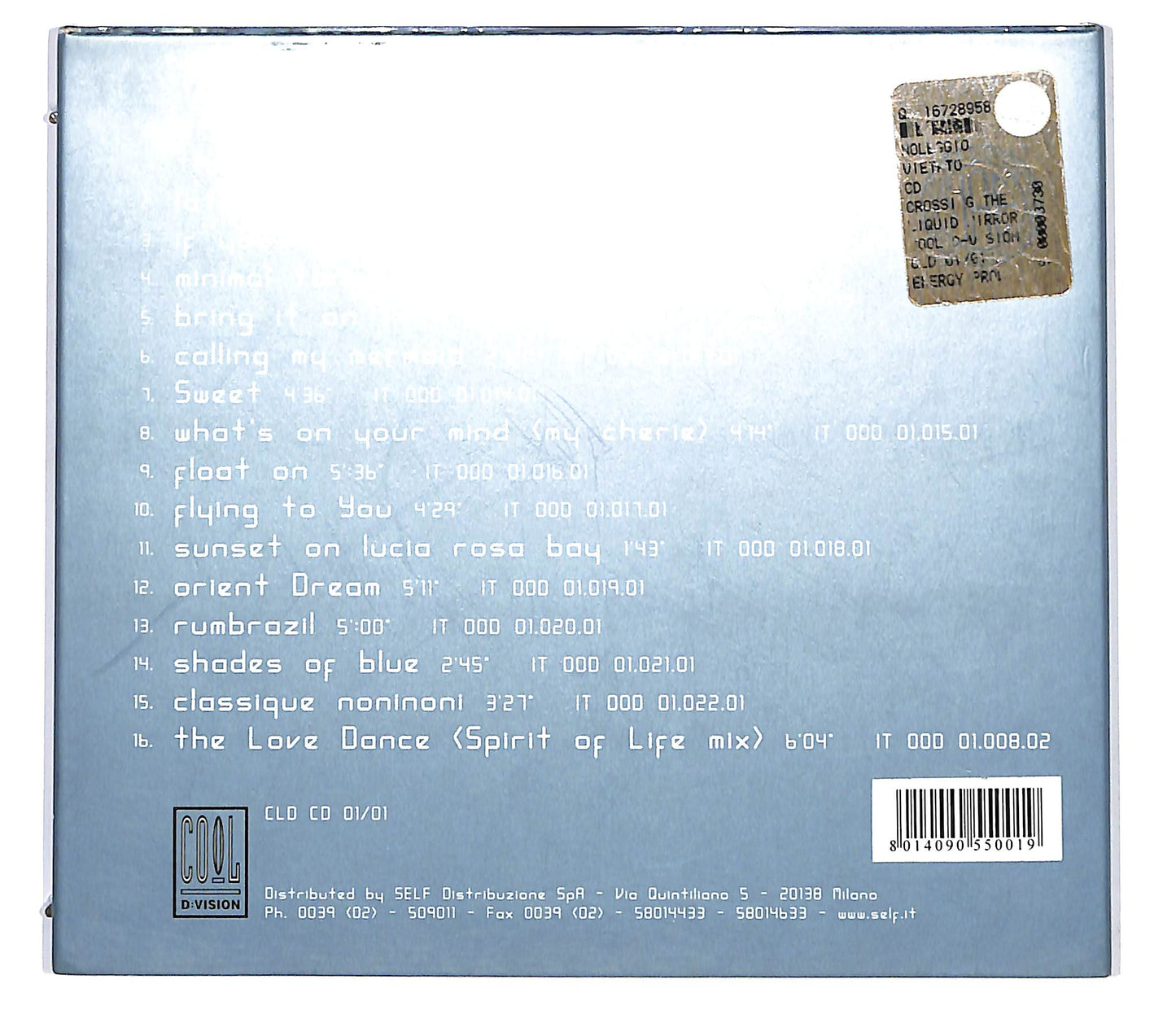 EBOND Mystic Diversions - Crossing The Liquid Mirror DIGIPACK CD CD129374