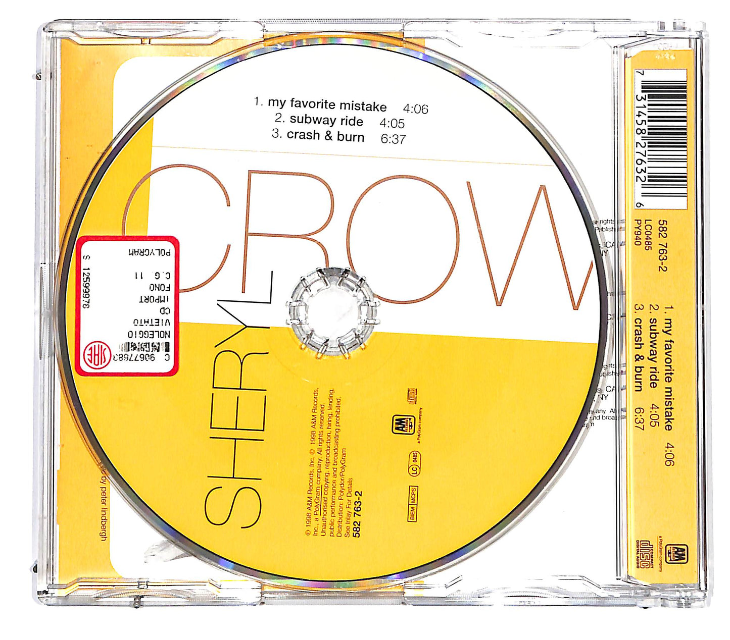 EBOND Sheryl Crow - My Favorite Mistake CD CD129425