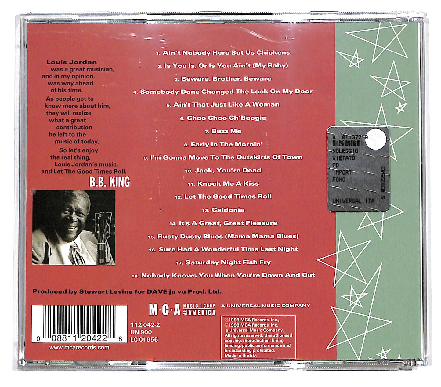 EBOND B.B. King - Let The Good Times Roll (The Music Of Louis Jordan) CD CD129430