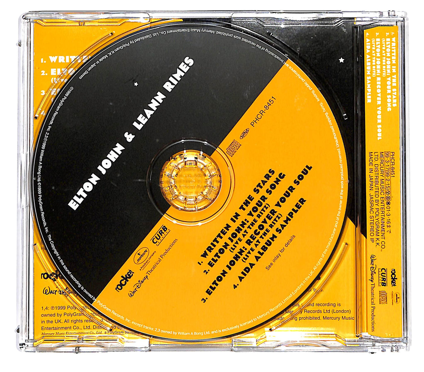 EBOND Elton John & LeAnn Rimes - Written In The Stars CD CD129433