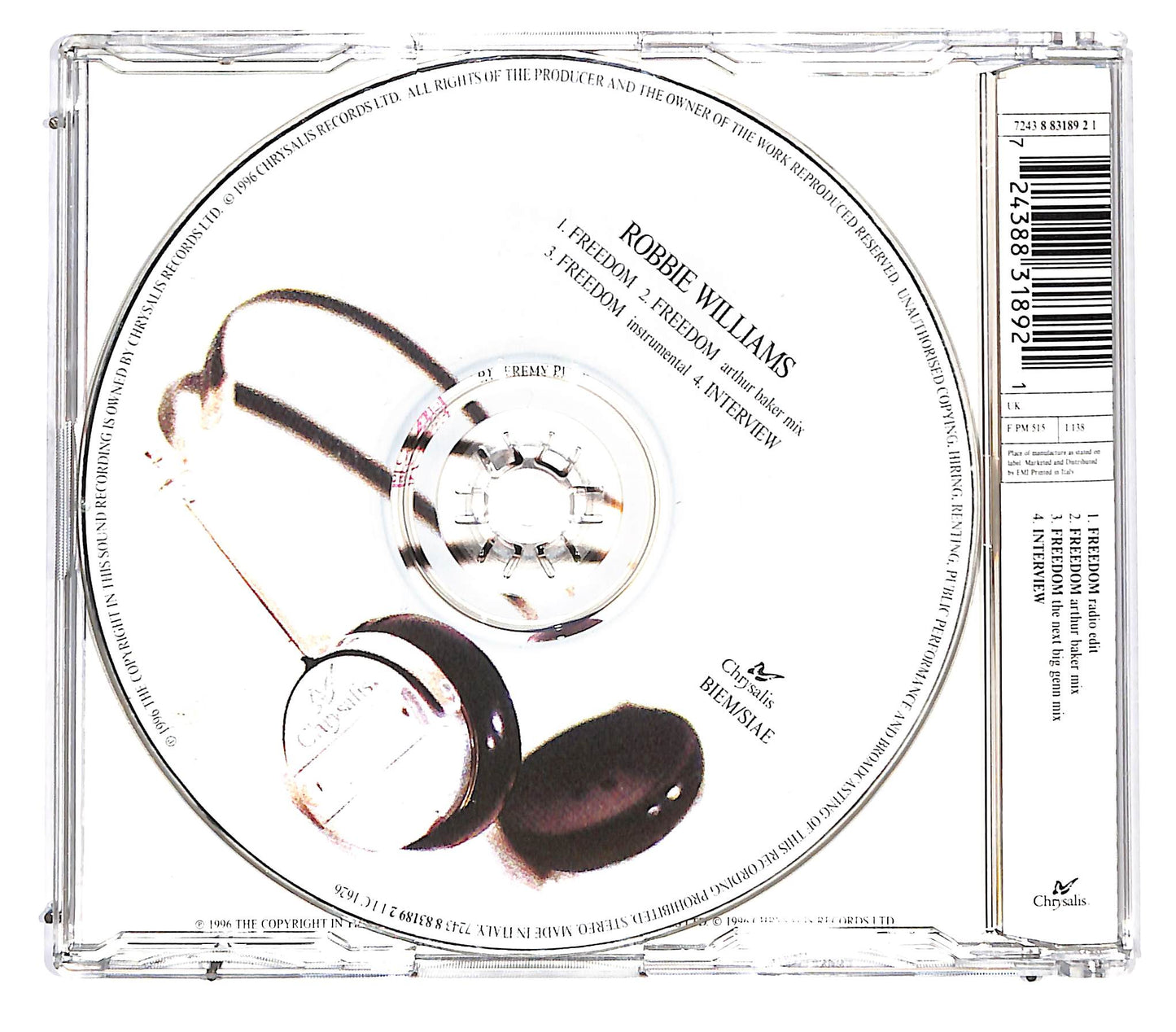 EBOND Robbie Williams - Freedom CD CD129445