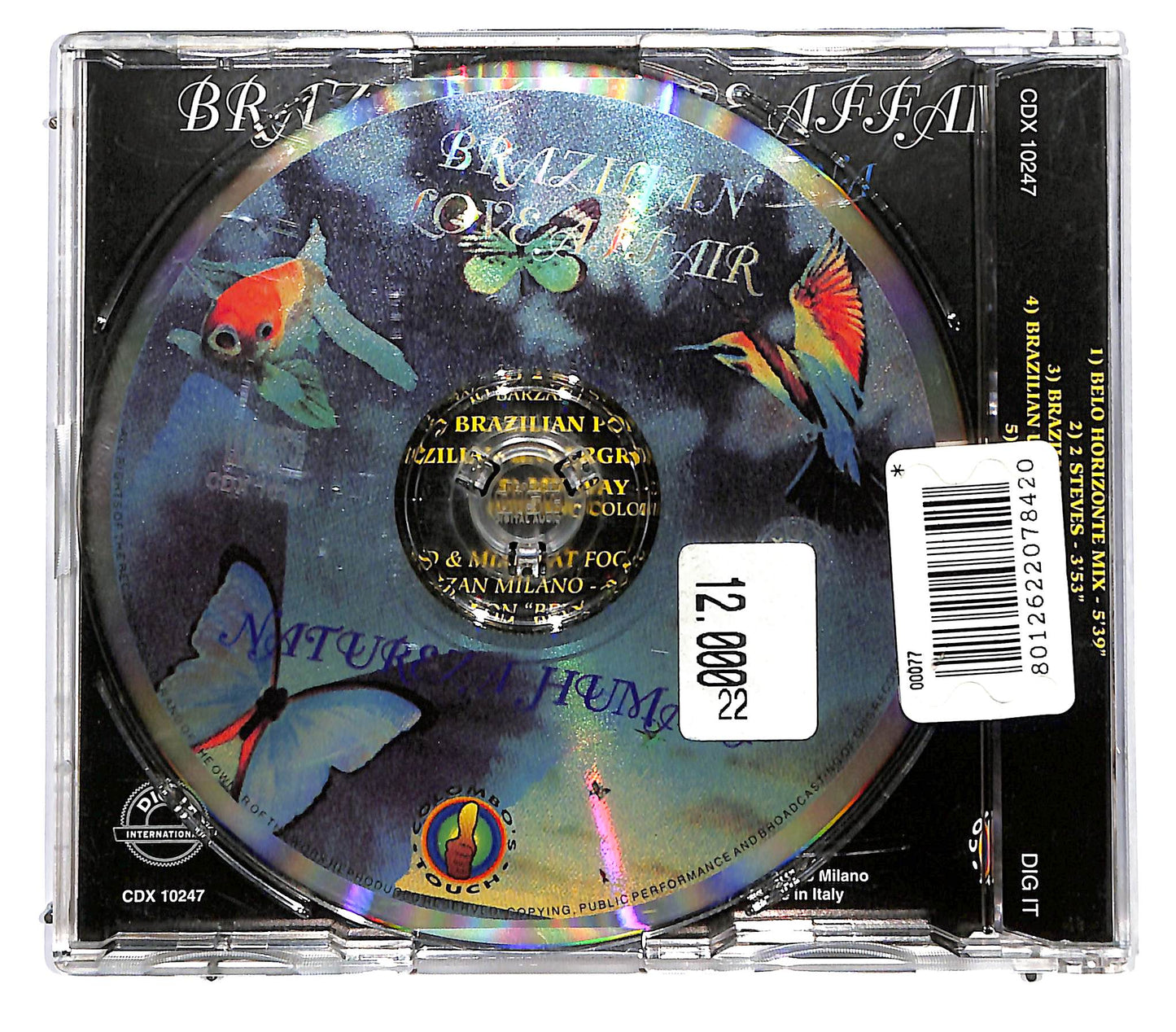 EBOND Brazilian Love Affair - Natureza Humana CD CD129456