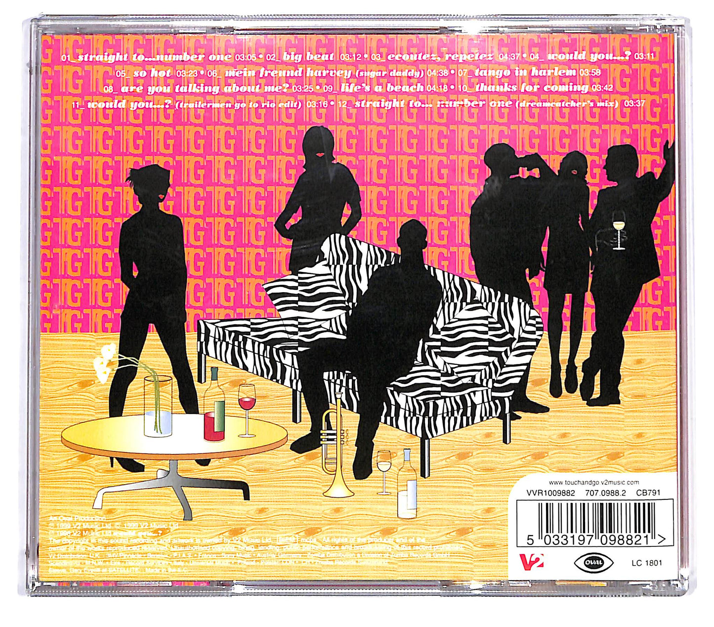 EBOND Touch And Go - I Find You Very Attractive CD CD129477