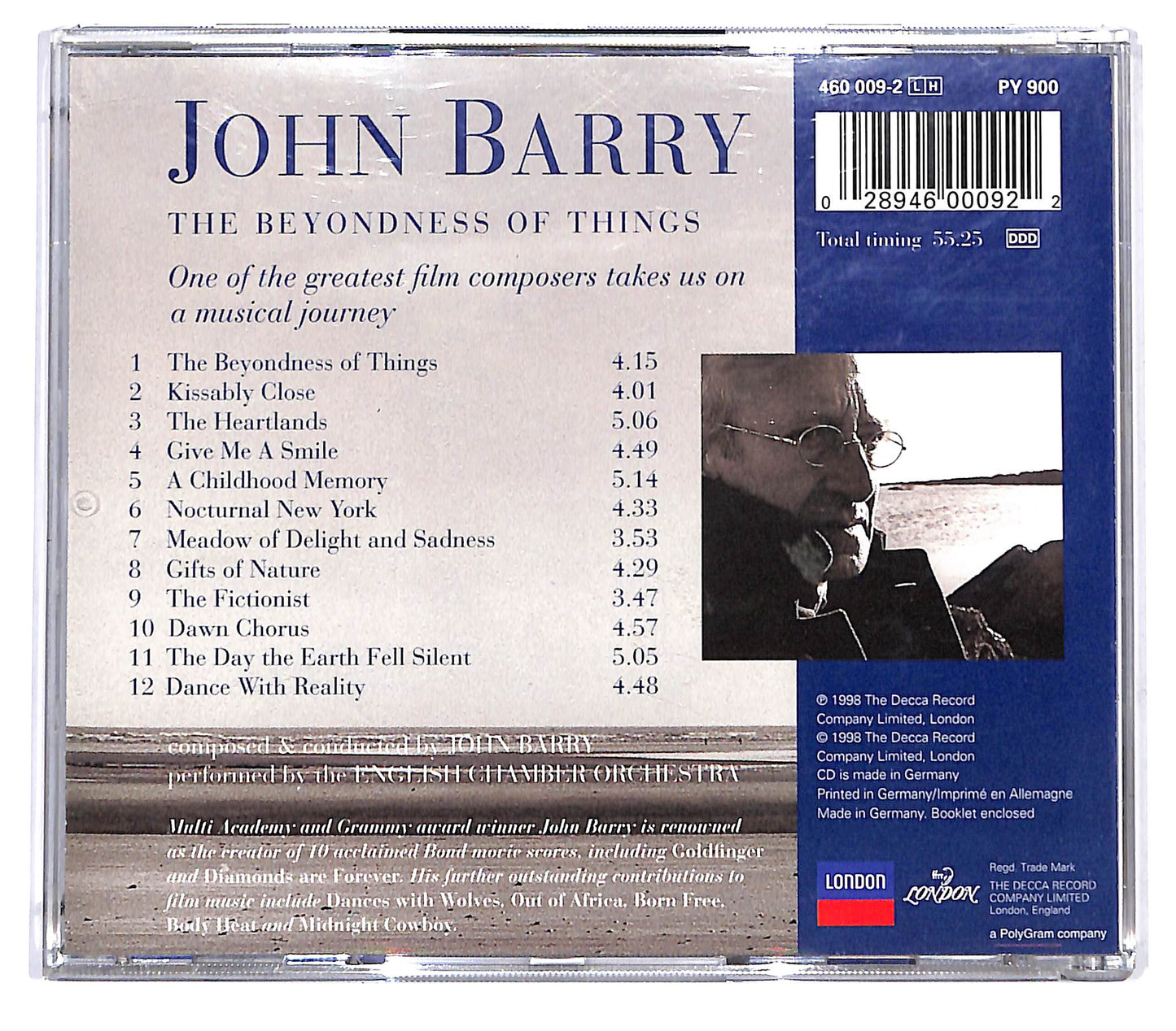 EBOND John Barry - The Beyondness Of Things CD CD129481