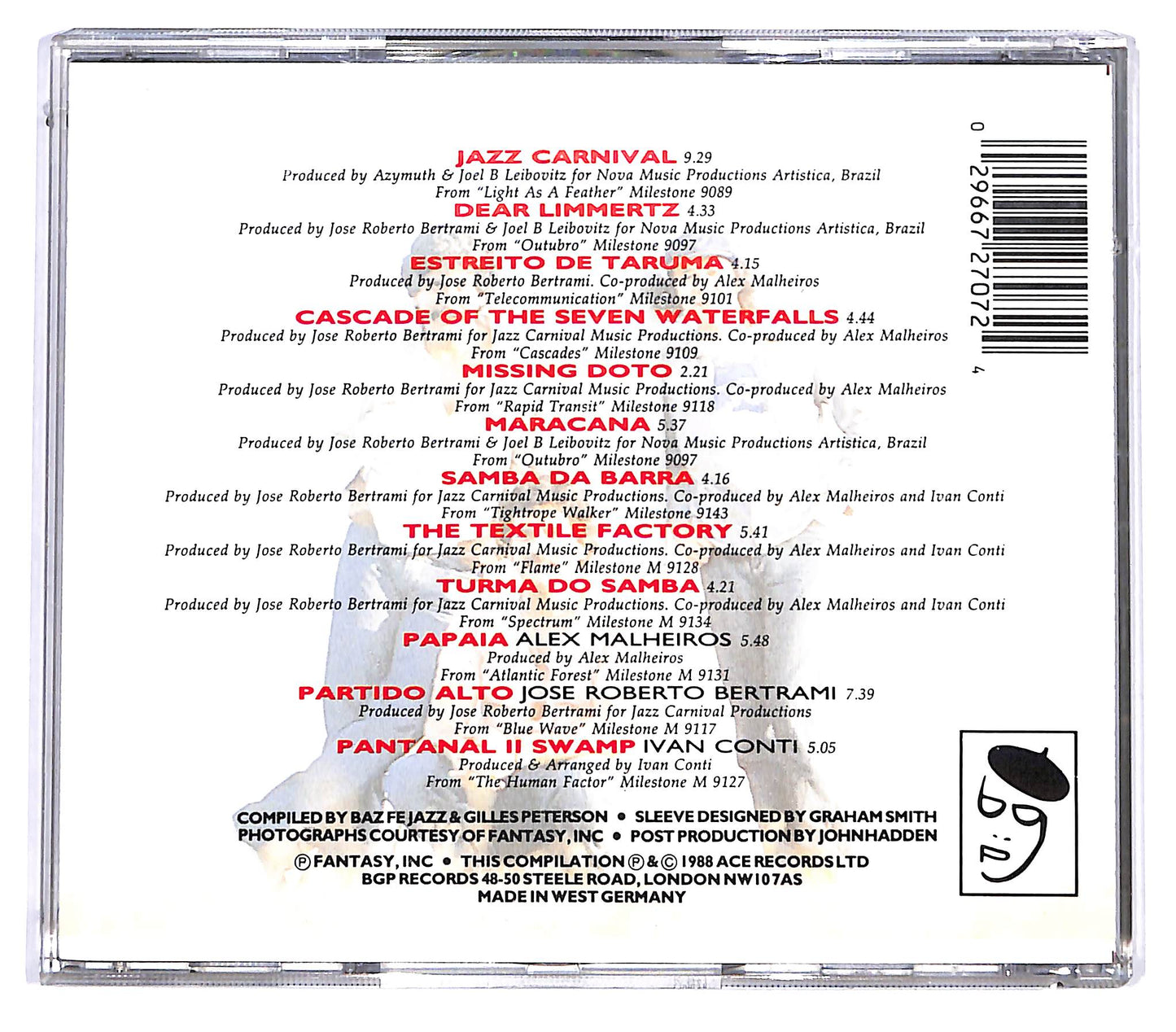 EBOND Azymuth - Jazz Carnival: The Best Of Azymuth CD CD129529