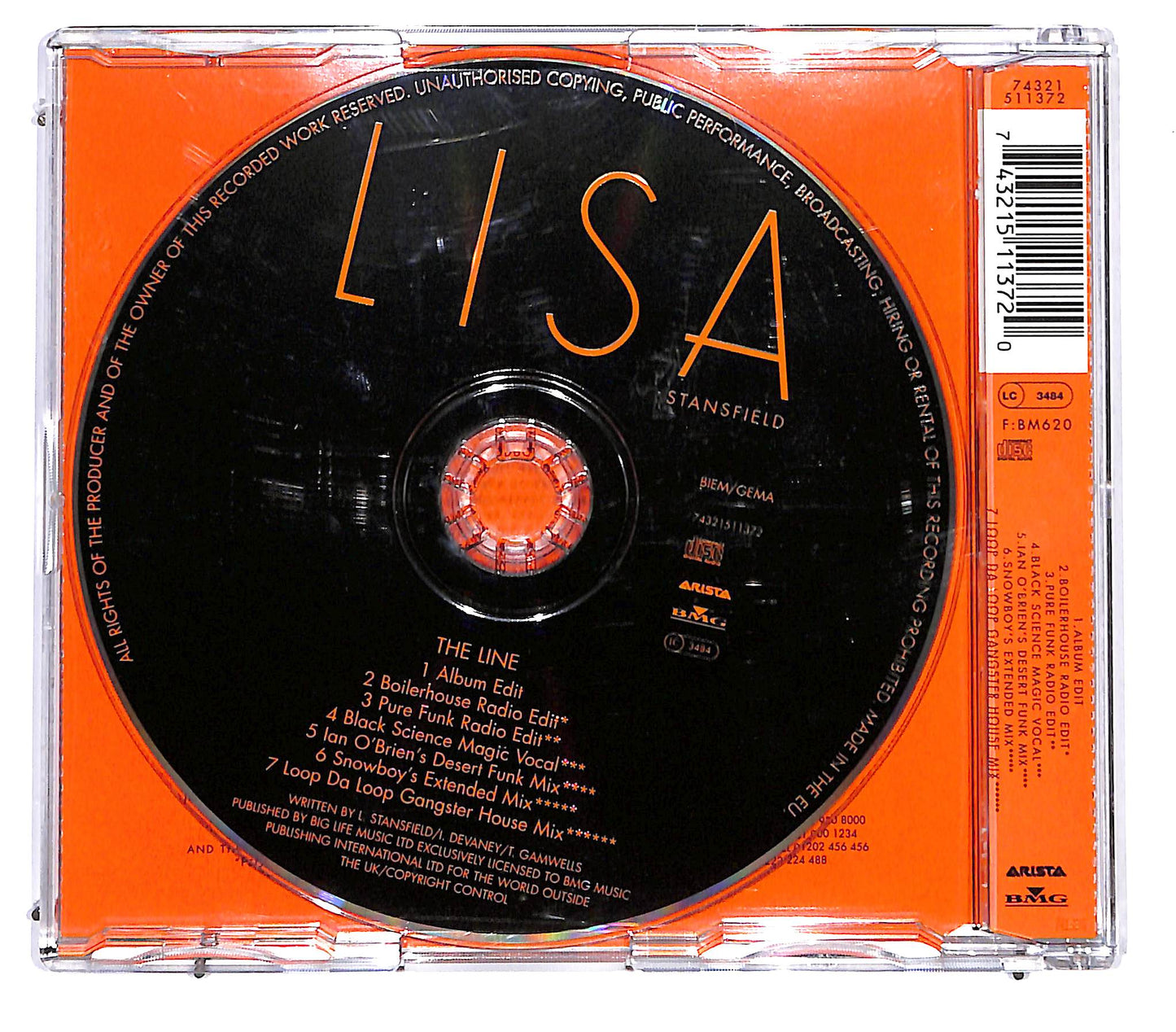 EBOND Lisa Stansfield - The Line CD CD129530