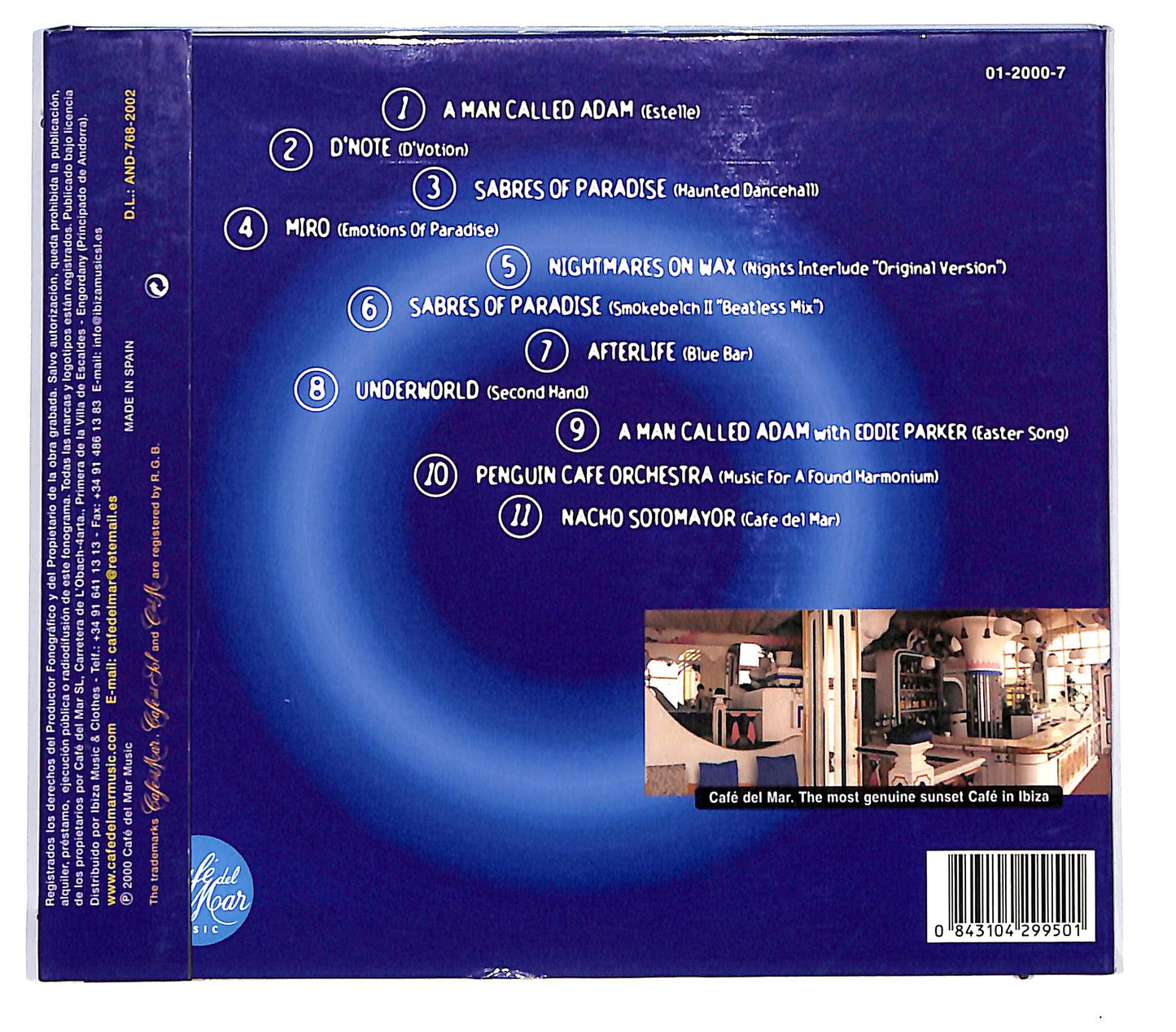 EBOND Various - Cafe Del Mar Dreams CD CD129601
