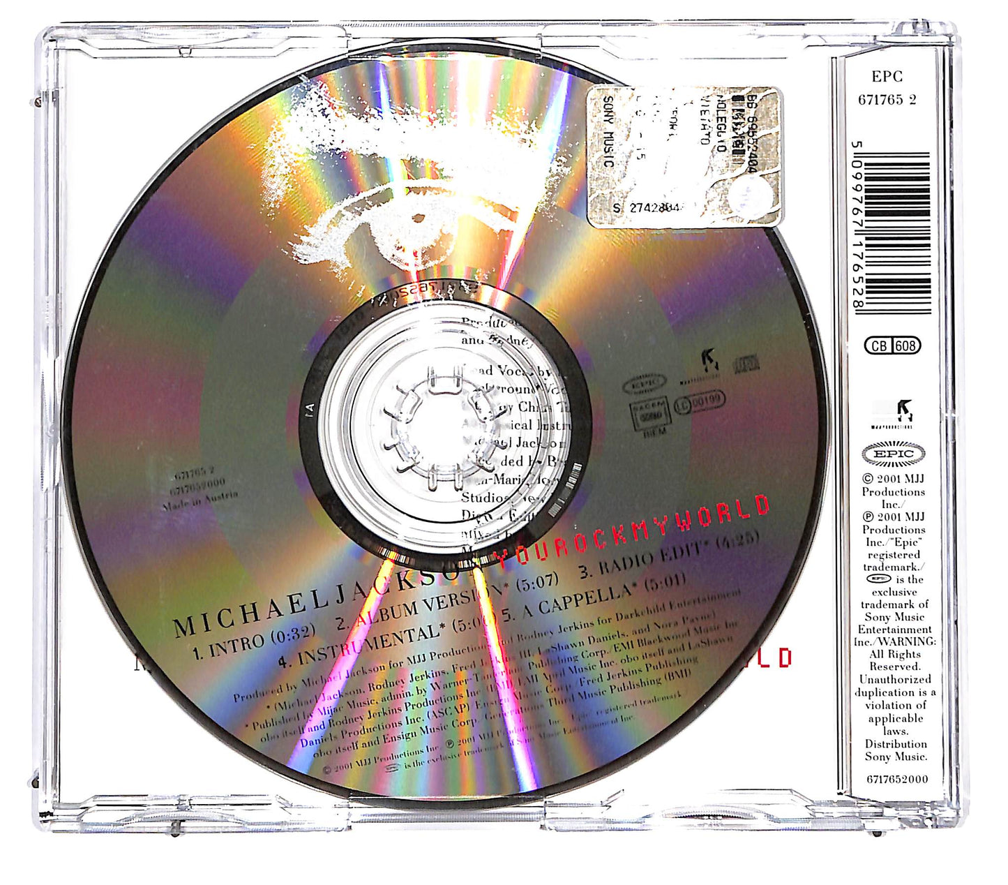 EBOND Michael Jackson - You Rock My World CD CD129612