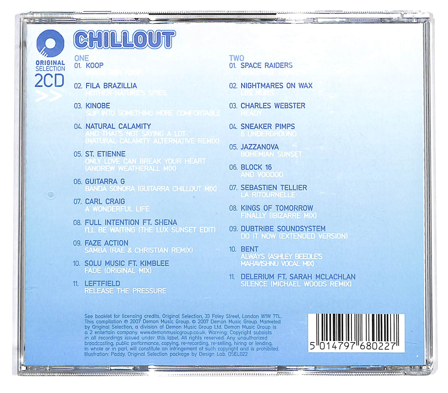 EBOND Various - Original Chillout Selection CD CD129622