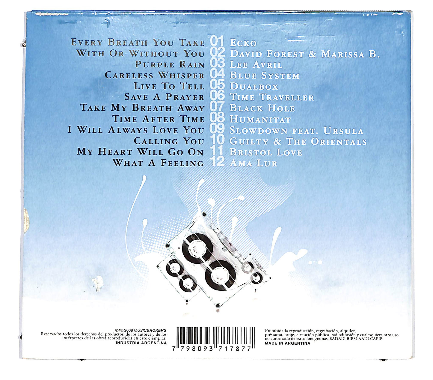 EBOND Various - Chill And 80'S DIGIPACK CD CD129626