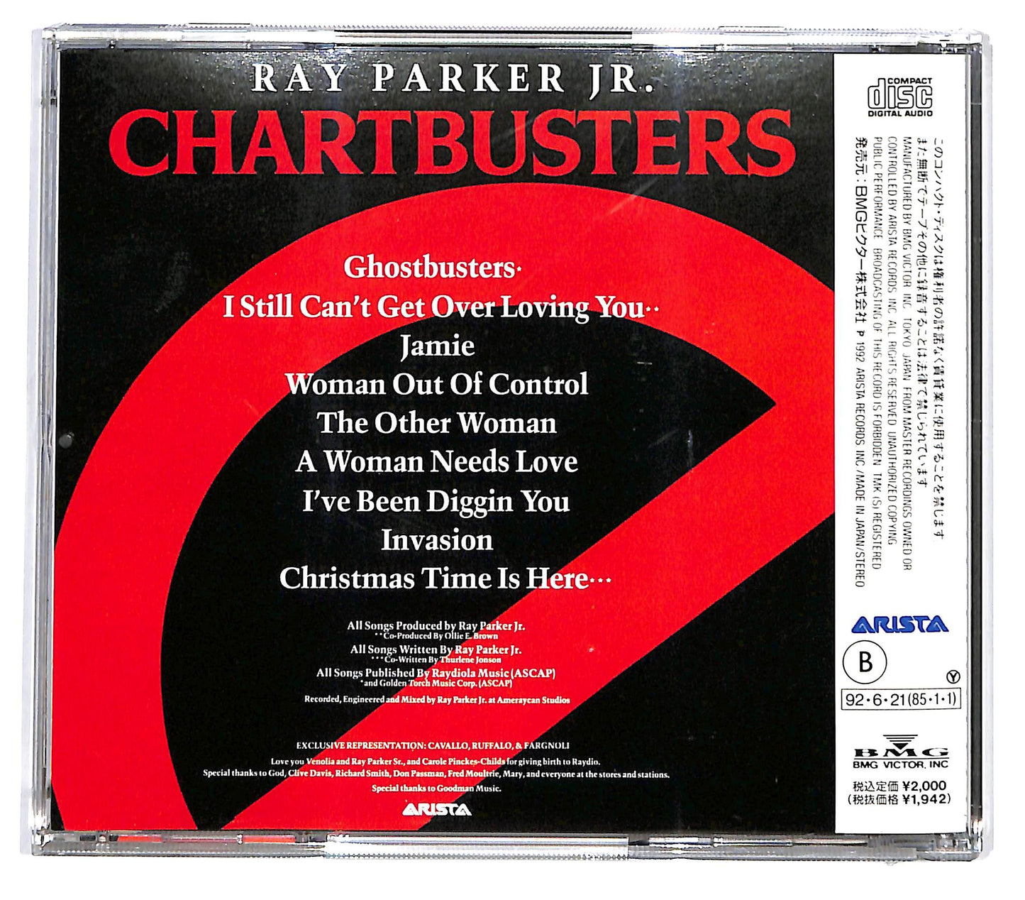 EBOND Ray Parker Jr. - Chartbusters CD CD129667