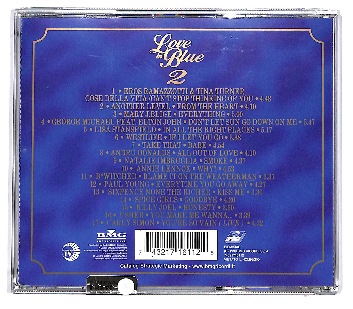 EBOND Various - Love In Blue 2 CD CD129702