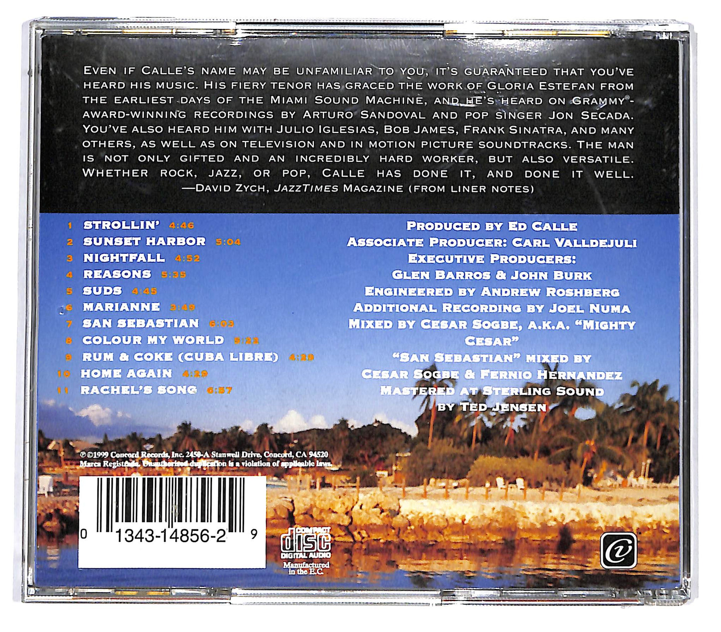 EBOND Ed Calle - Sunset Harbor CD CD129715
