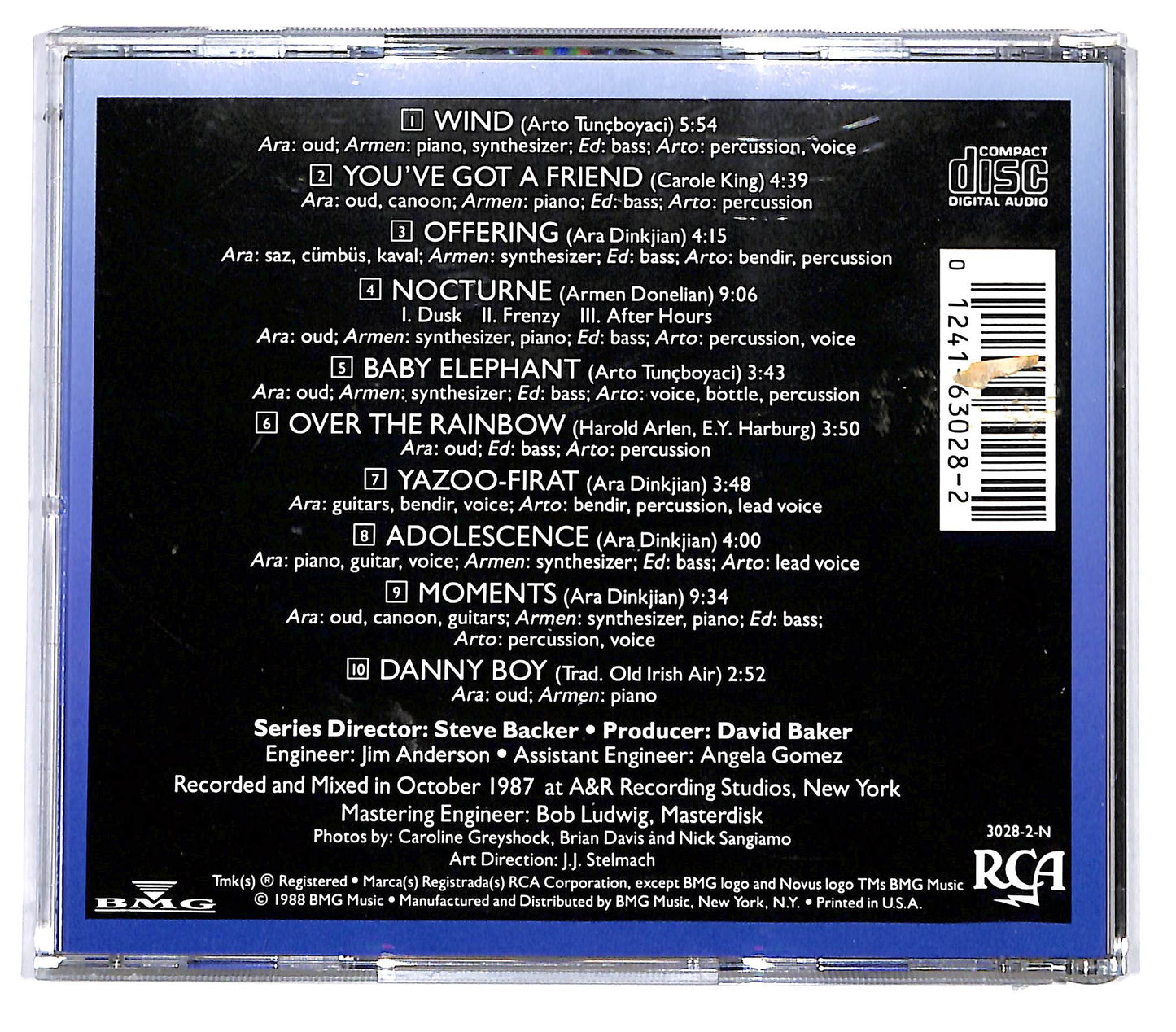 EBOND Night Ark - Moments CD CD129725