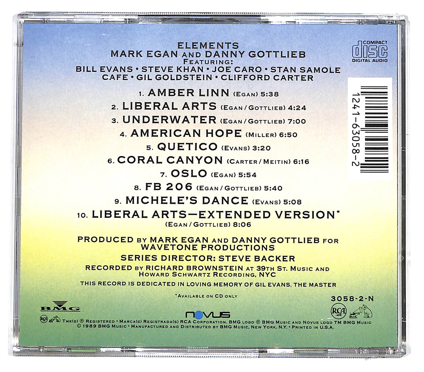 EBOND Elements - Liberal Arts CD CD129730
