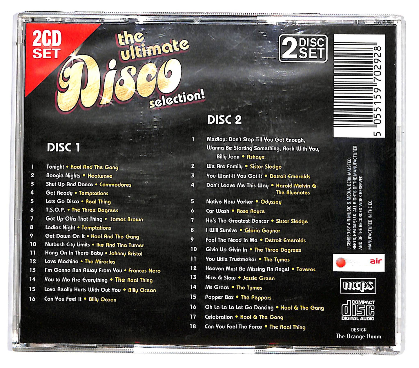 EBOND Various - The Ultimate Disco Selection! CD CD129732