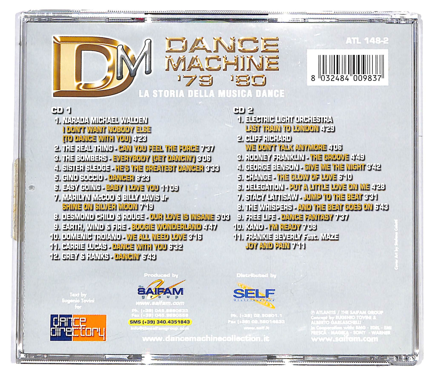 EBOND Various - Dance Machine '79 '80 CD CD129735