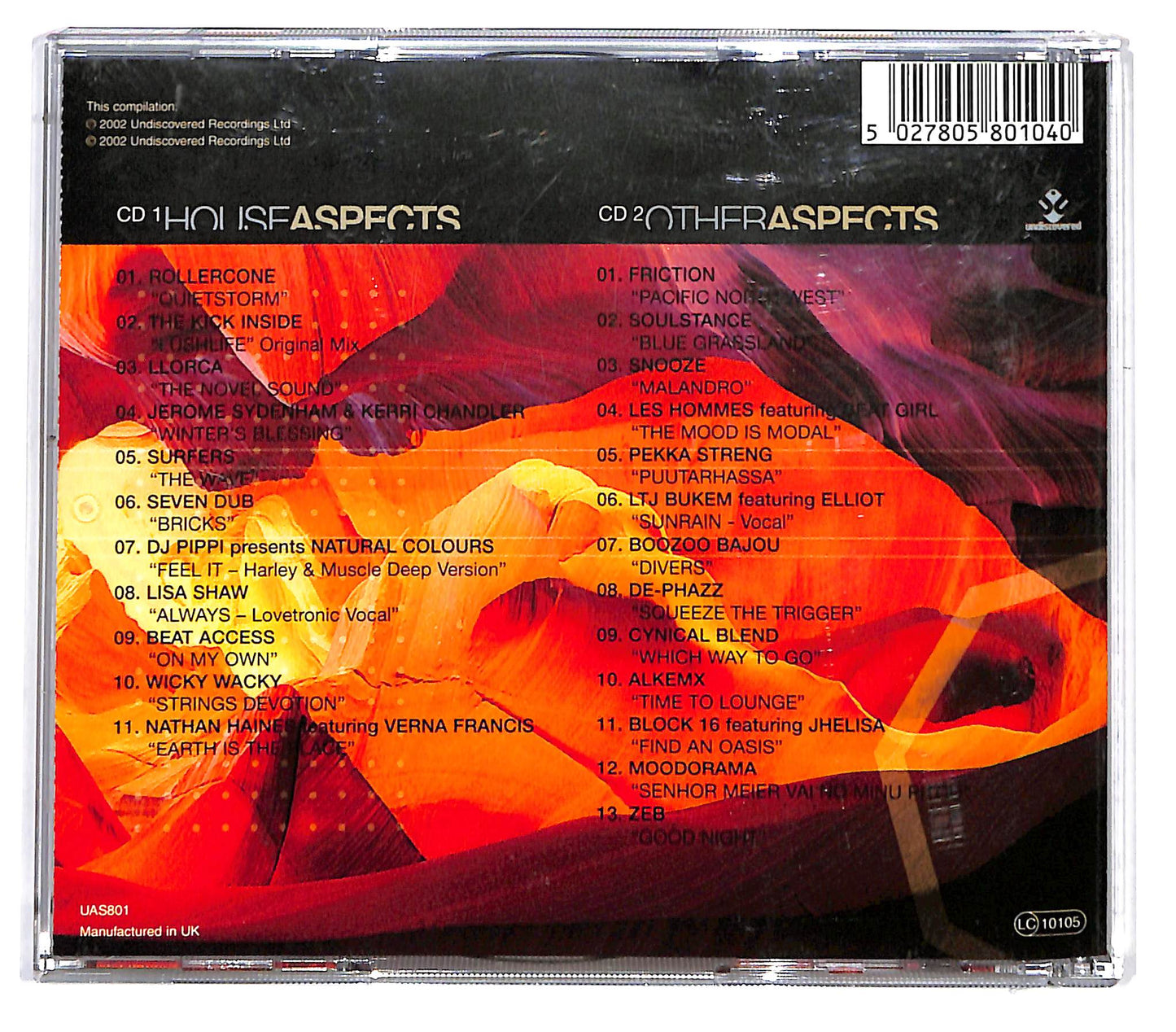 EBOND Various - Undiscovered Aspects 1 CD CD129736