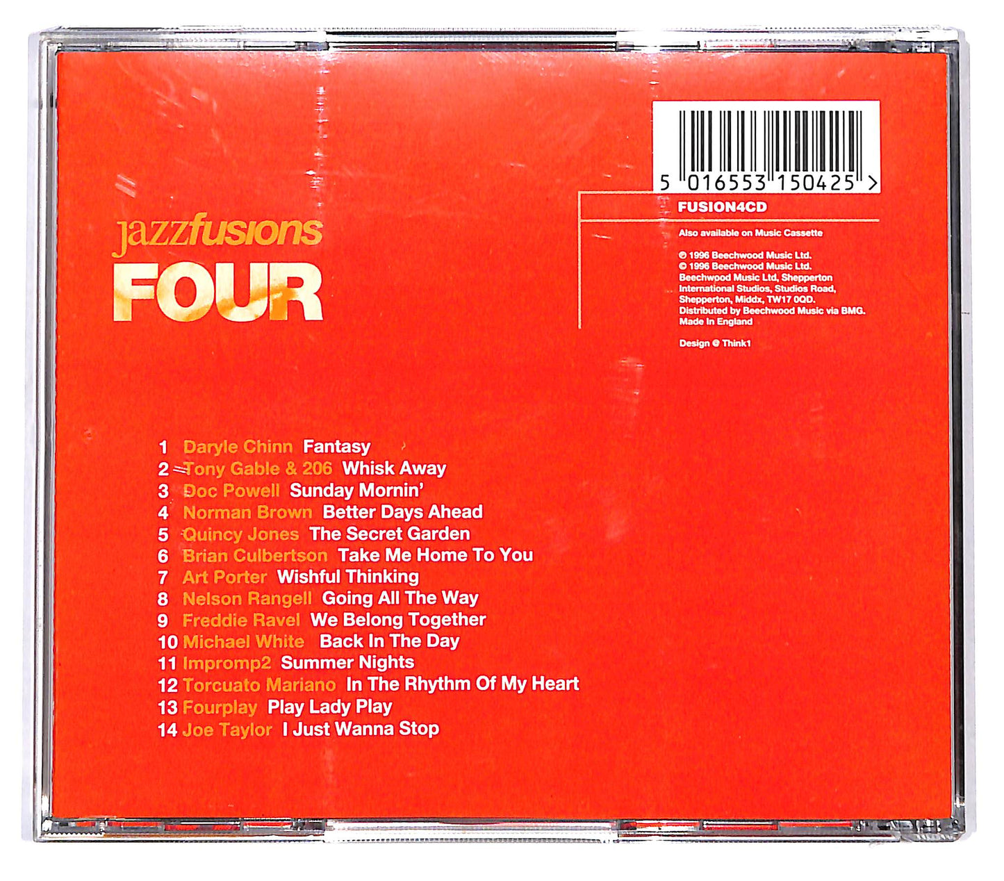 EBOND Various - Jazz Fusions Four CD CD129738