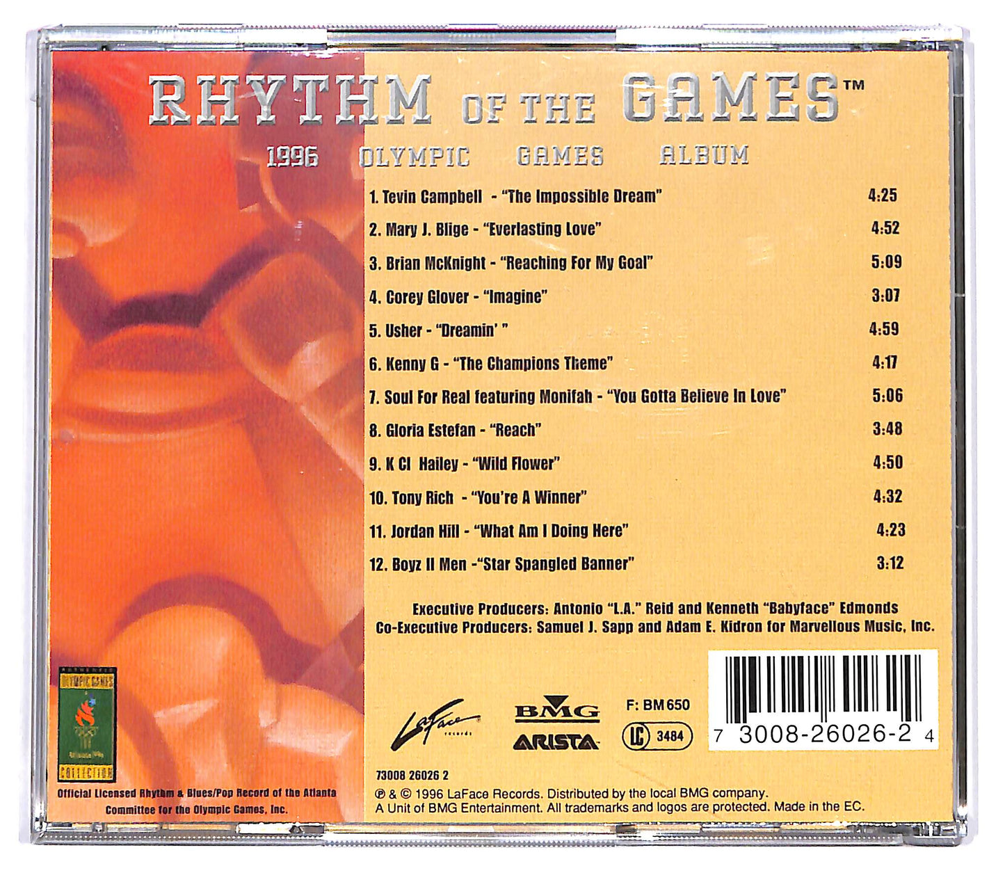 EBOND Various - Rhythm Of The Games (1996 Olympic Games Album) CD CD129747