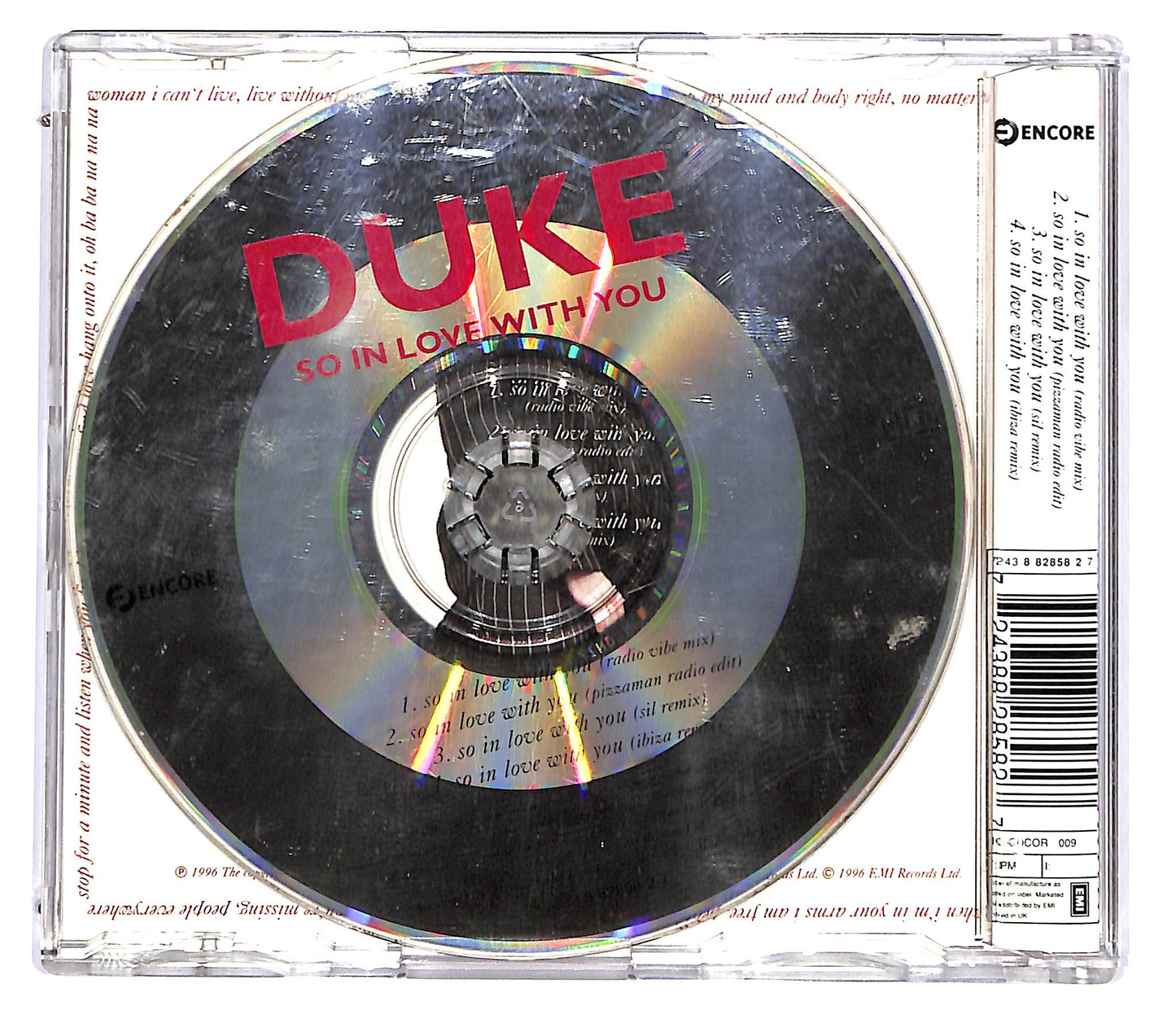 EBOND Duke - So In Love With You CD CD129758