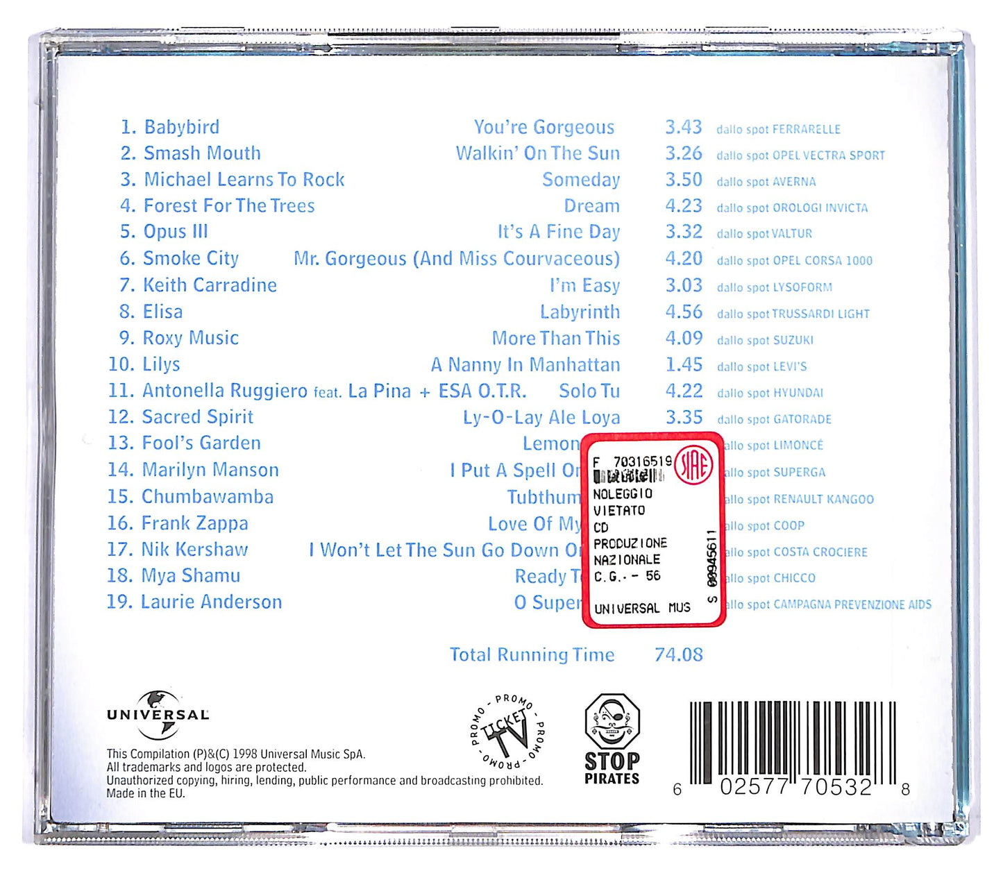 EBOND Various - Wonderful Spot CD CD129816