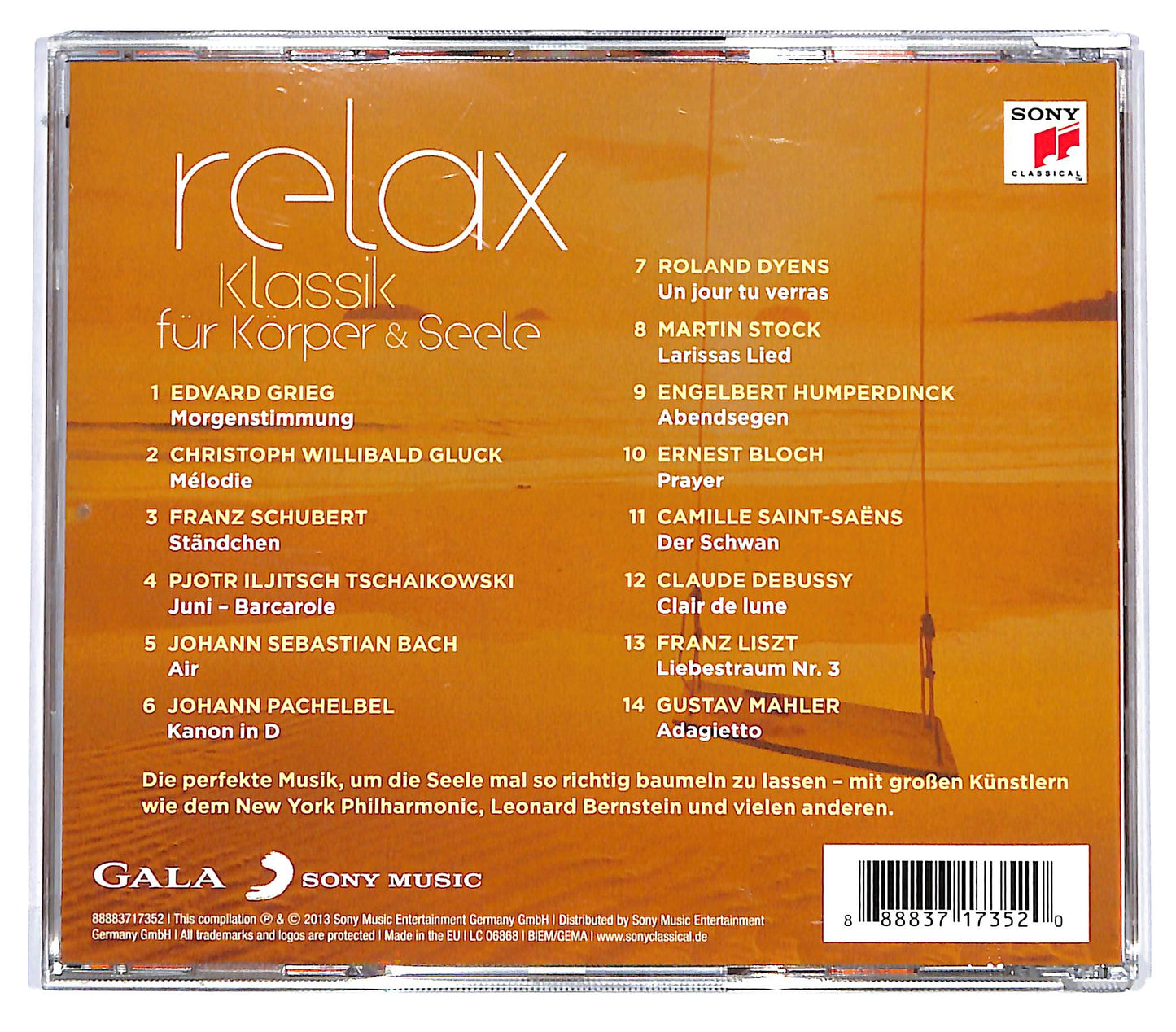 EBOND Relax Klassik Fur Korper & Seele CD CD129838