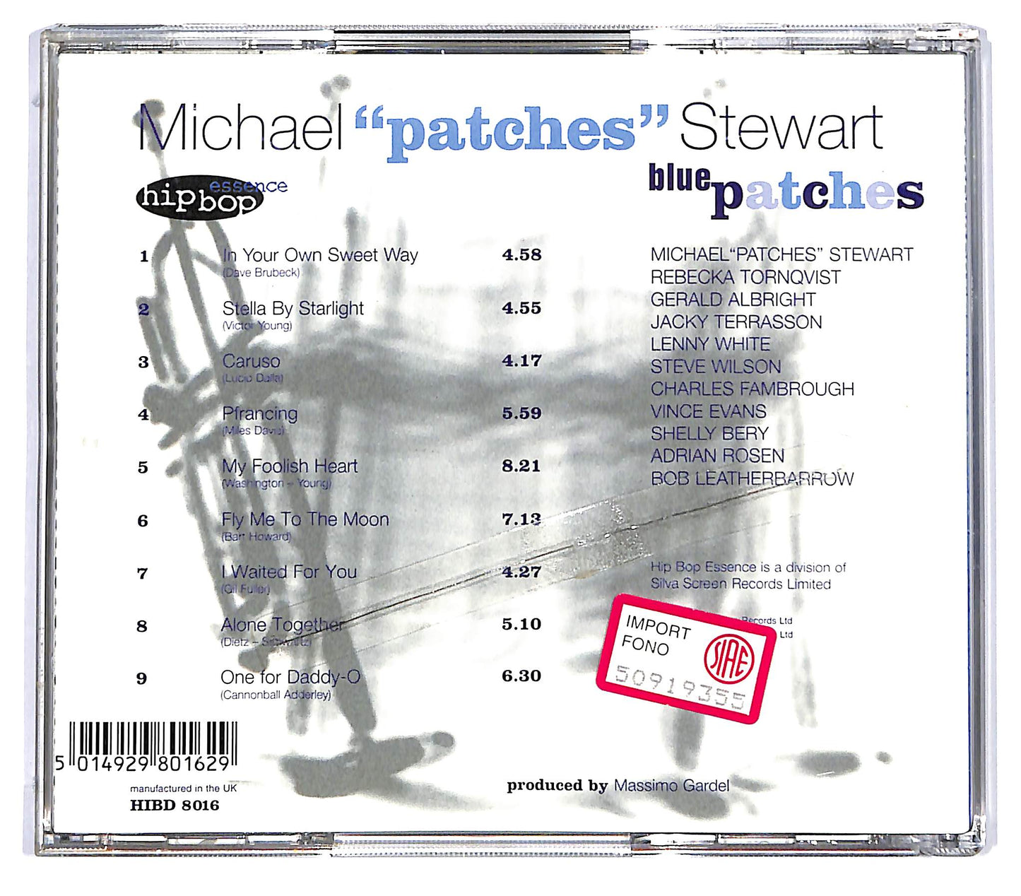 EBOND Michael ''Patches'' Stewart - Blue Patches CD CD129842