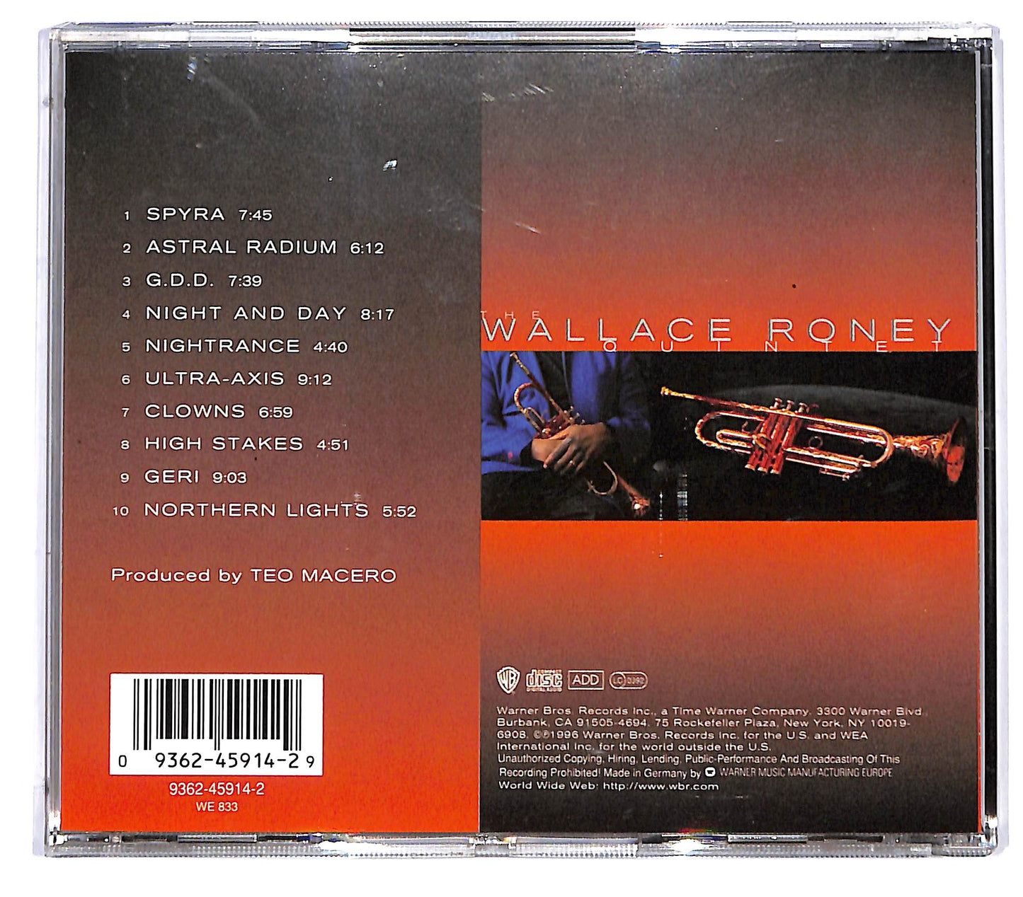 EBOND Wallace Roney - The Wallace Roney Quintet CD CD129843