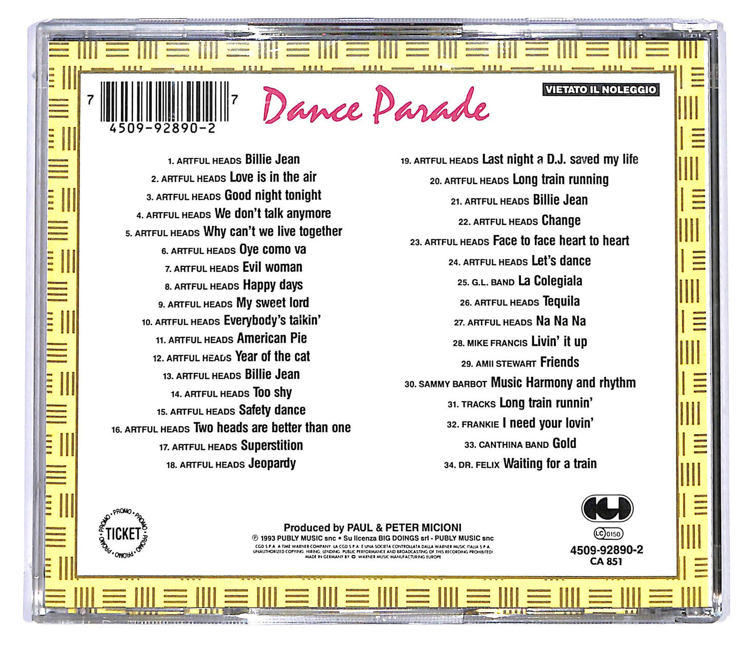 EBOND Various - Dance Parade CD CD129853