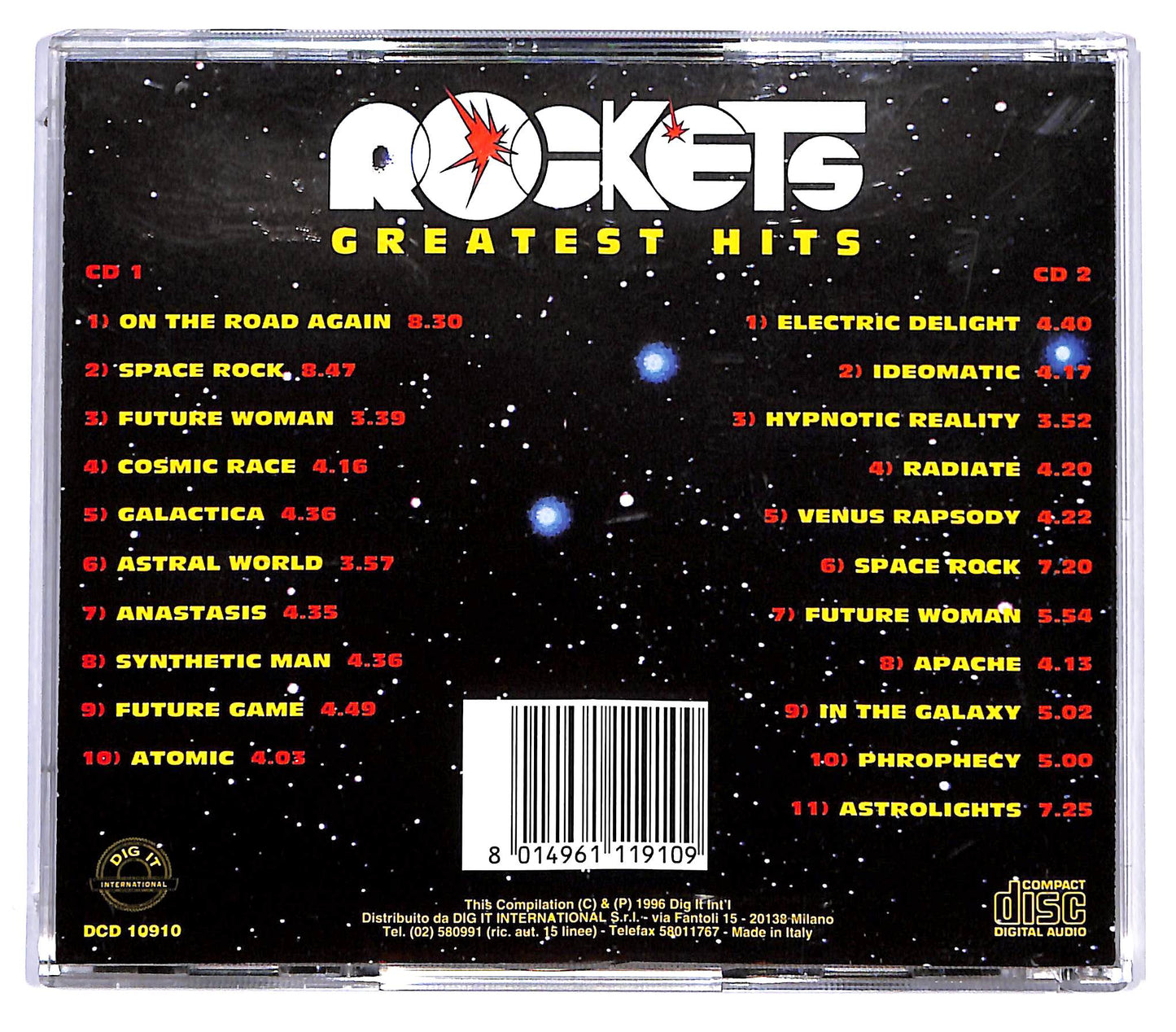 EBOND Rockets - Greatest Hits CD CD129858