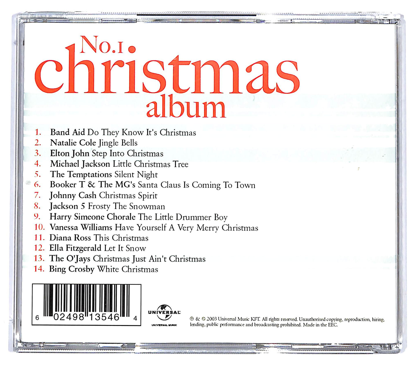 EBOND Various - No.I Christmas Album CD CD129929