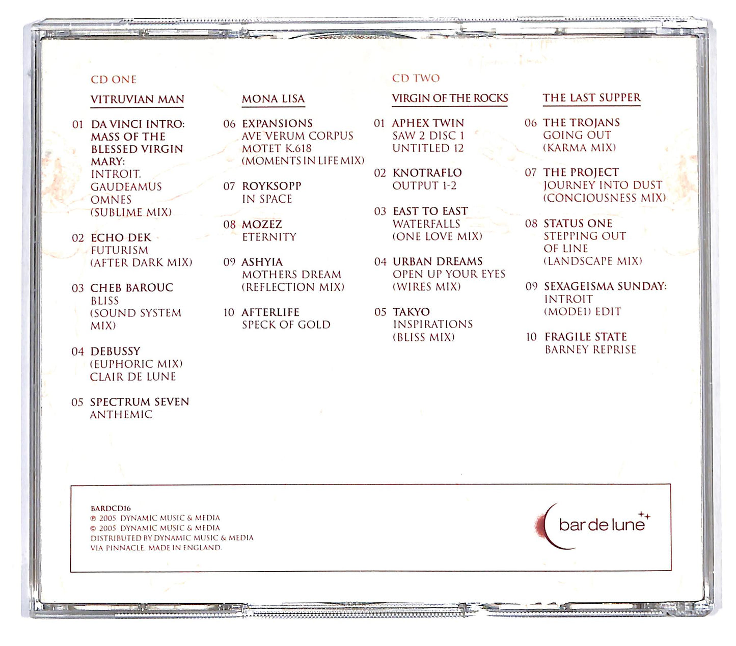 EBOND Various - The Da Vinci Lounge CD CD129940