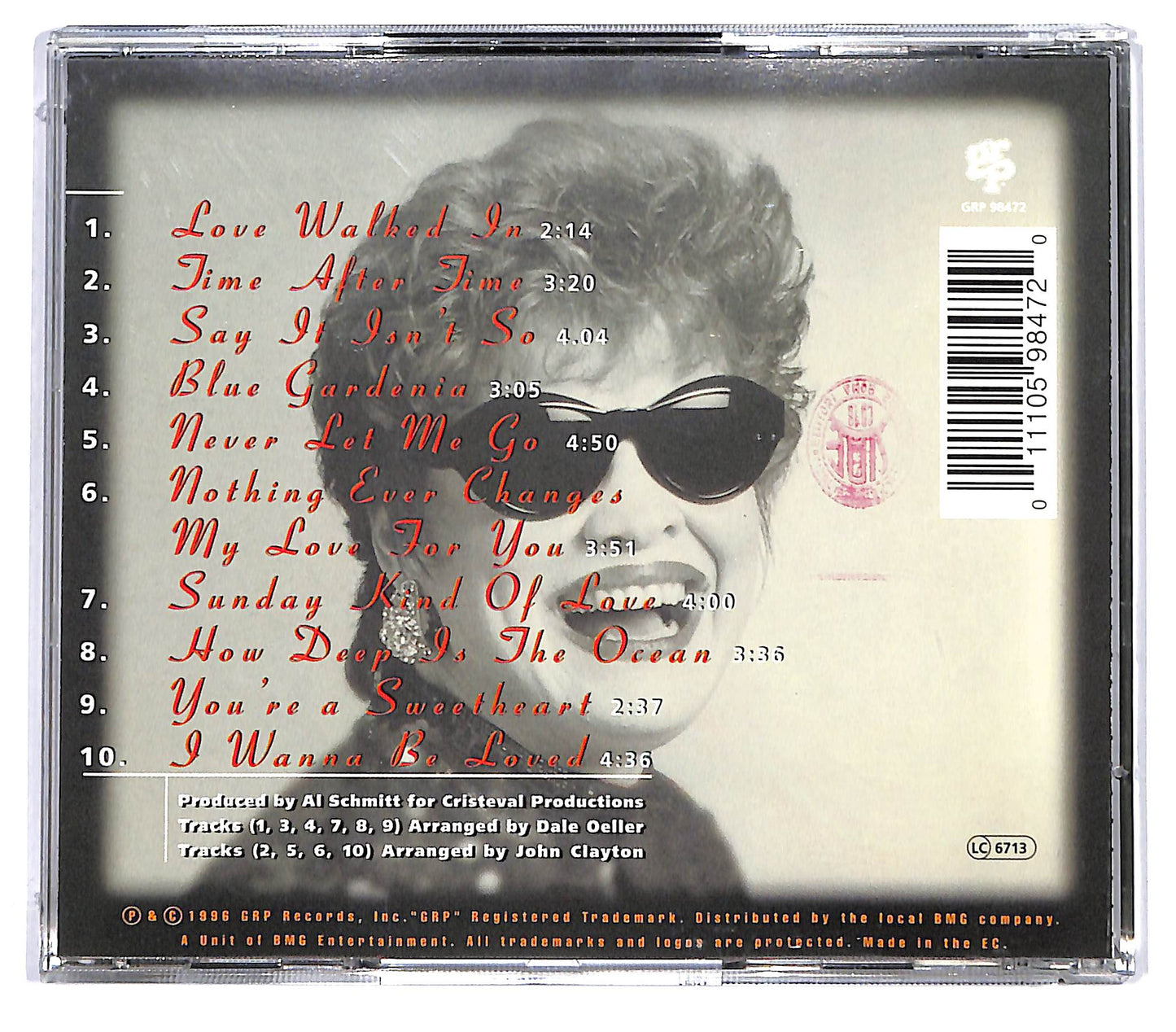 EBOND Diane Schuur - Love Walked In CD CD129962