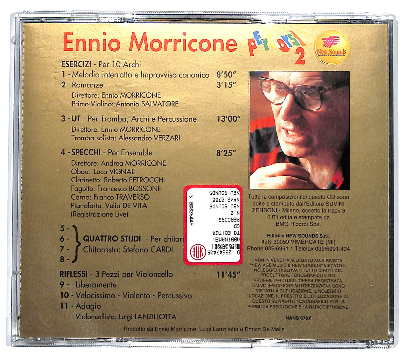 EBOND Ennio Morricone - Percorsi 2 CD CD130008